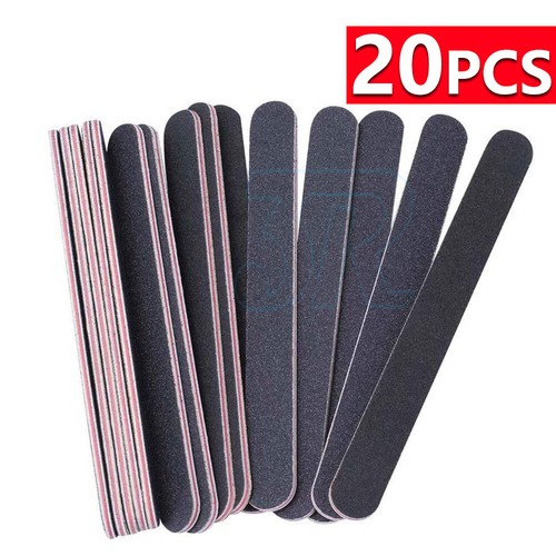 Nail Files Sanding Grit Buffer Acrylic Gel Art Pedicure Manicure File Tool Filer - Picture 11 of 12