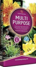 Compost Growmoor Garden Multi Purpose Bag 60 Litre Multi-Purpose Plants Potting 0.18 per litre
