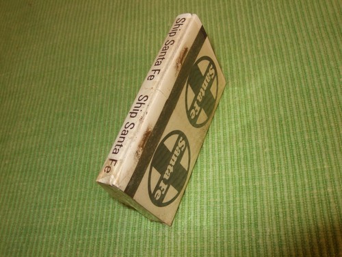 EISENBAHNSTREICHHÖLZER 4er-Set New Old Stock BUCH SANTA FE Verpackung Superior Chicago  - Bild 11 von 12