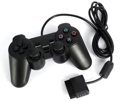 Controller For Sony PS2 Wired Vibration Shock Game Pad Joystick Joypad. New