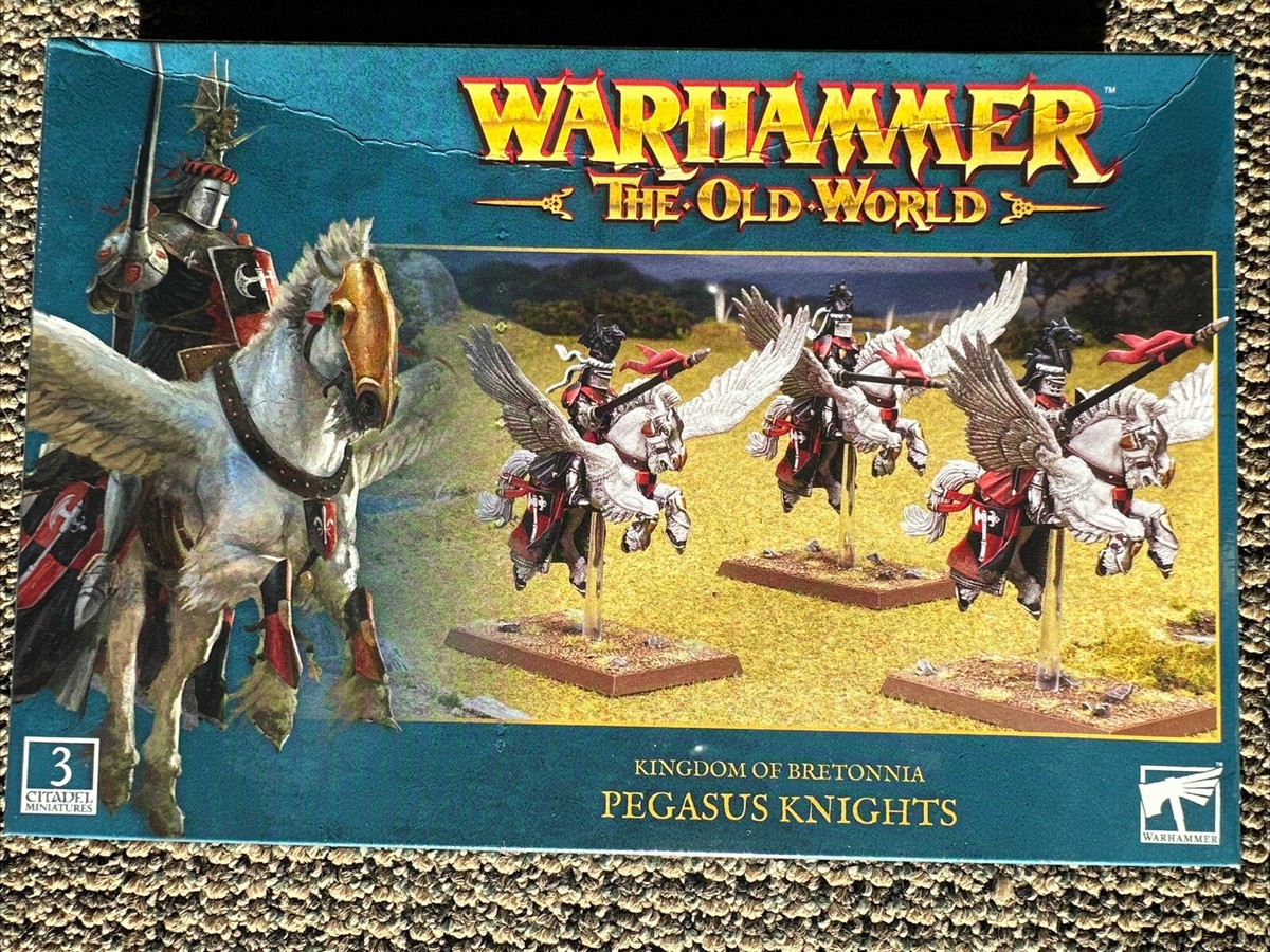 Kingdom of Bretonnia: Pegasus Knights The Old World Warhammer | eBay
