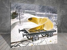 Eric Ravilious Ship's Screw on a Railway Truck CANVAS PAINTING ART PRINT 1116