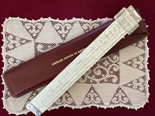 Pickett Metall-Rechenschieber, 515-T, Cleveland Institute of Technology, inkl. Etui - Bild 7 von 12