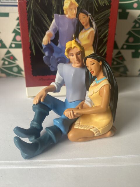 Pocahontas & Capt John Smith Weihnachten Disney Hallmark Andenken Deko IN Box ZB11231