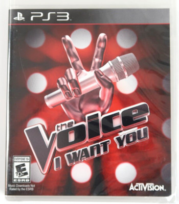 The Voice: I Want You (Sony PlayStation 3) PS3 Brand New Sealed