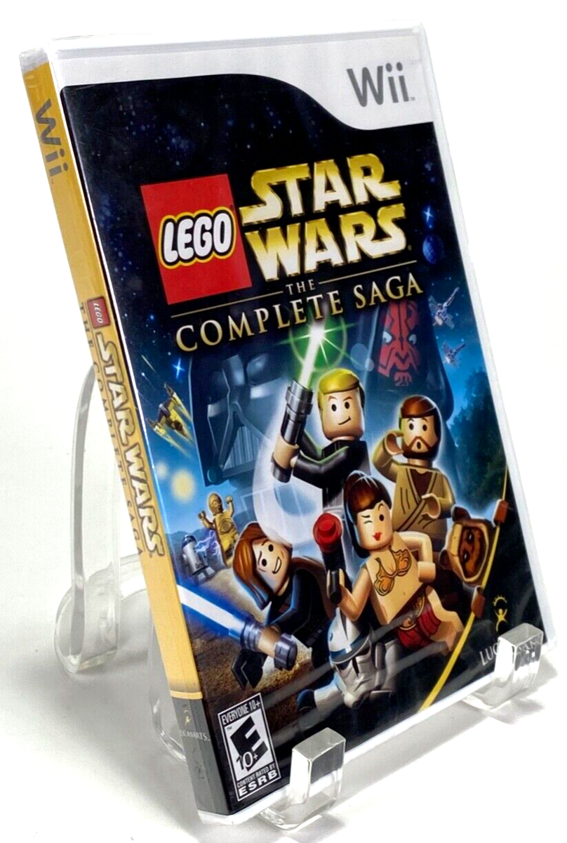 LEGO Star Wars the Complete Saga-Nintendo Wii Game-NEW