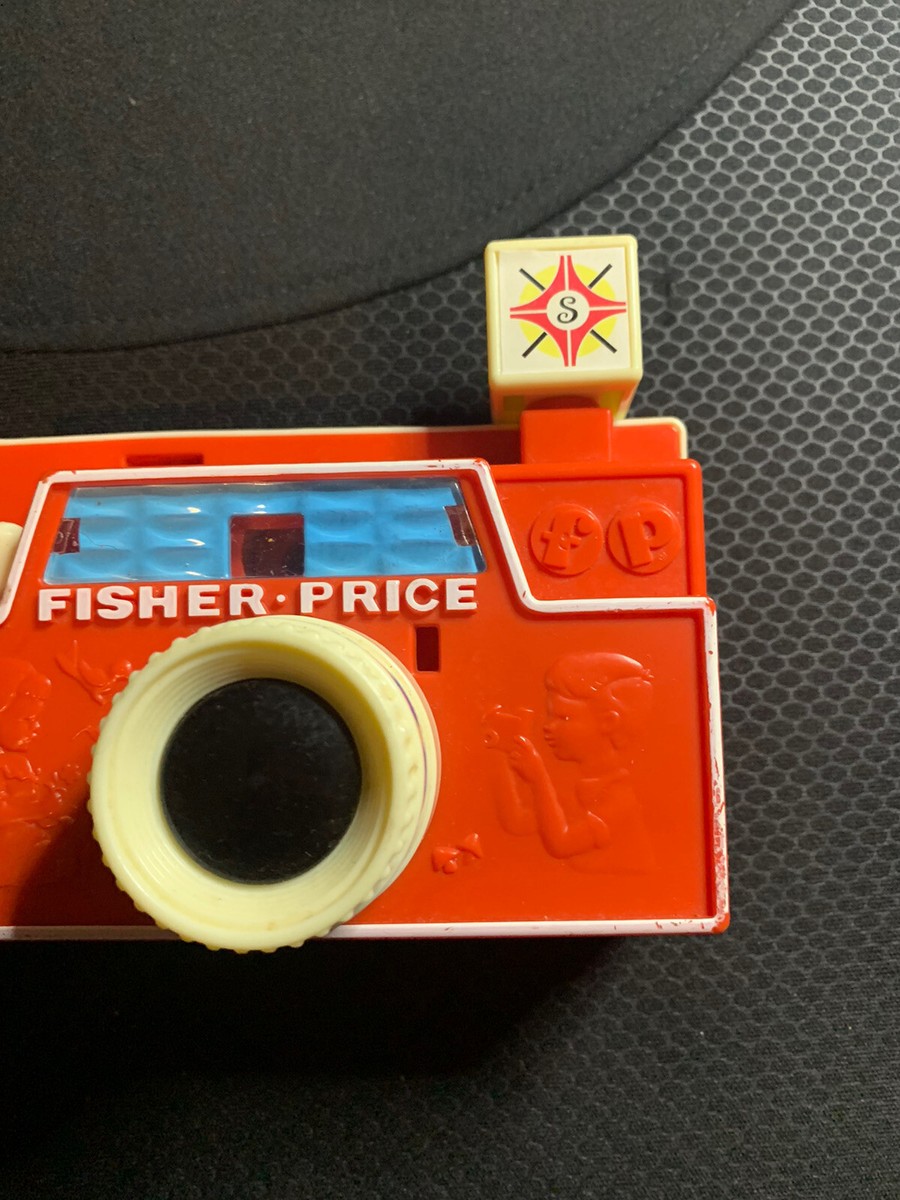 Vintage 1968 Fisher Price Changeable Picture Disc Camera TOY No Discs