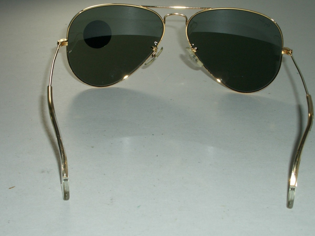 58[]14MM BAUSCH & LOMB RAY BAN GEP ARISTA G15 TEAR-DROP AVIATOR