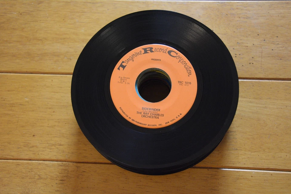 RAY CHARLES ORCHESTRA «BOOTY BUTT» 45 ОБ/МИН 7» ЗАПИСЬ [4B3-106] - Изображение 2 из 4