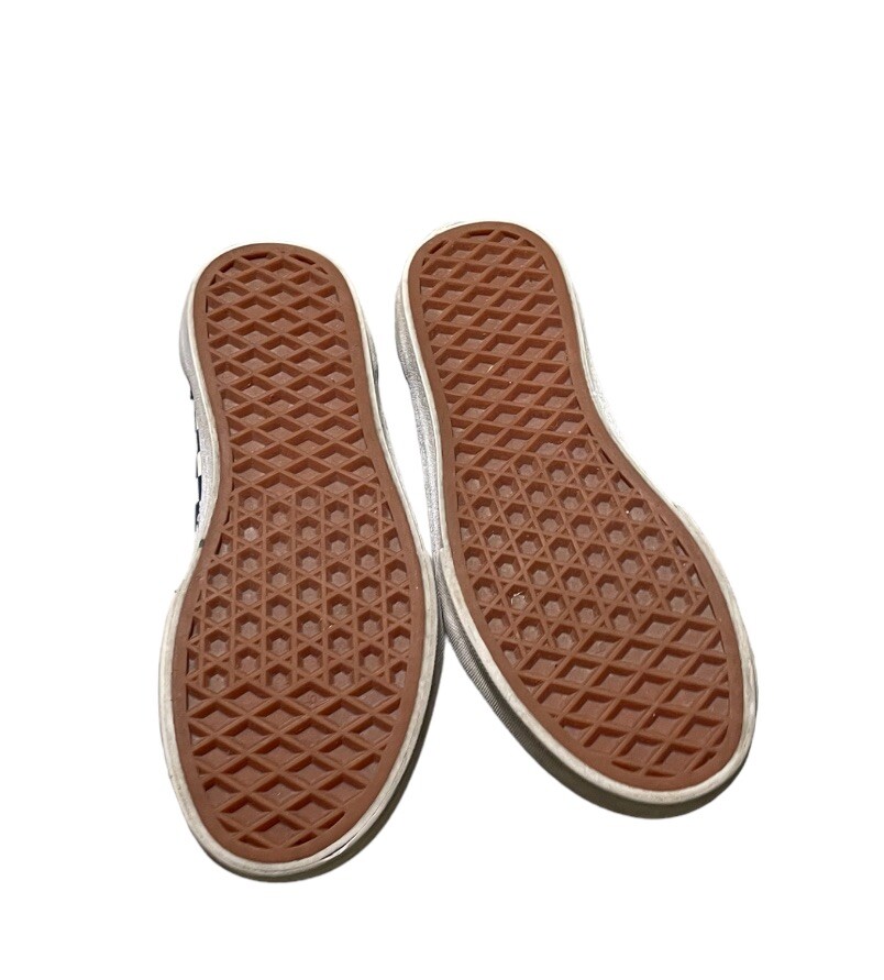 Vans Kids’ Old Skool Checkerboard Sneakers Shoes Suede  Blue White Comfy Youth 2 thumbnail 7