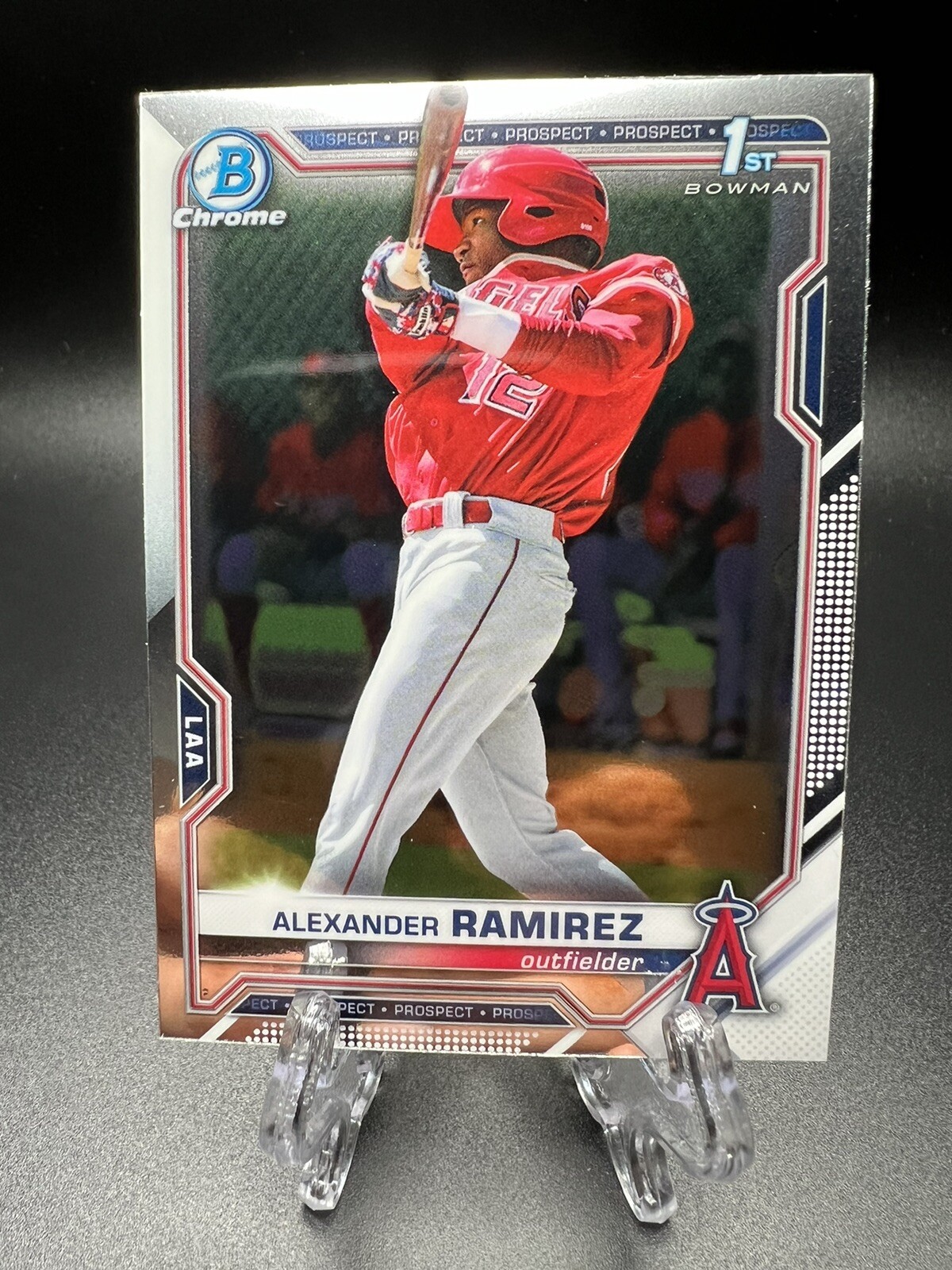 2021 Bowman Chrome Alexander Ramirez 1st RC #BCP-145 Angels