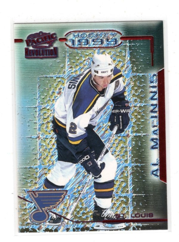 1998/99 Pacific Revolution Red Al MacInnis #123 #151/299