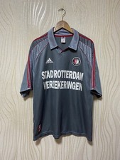 FEYENOORD ROTTERDAM 1999 2000 AWAY FOOTBALL SHIRT SOCCER JERSEY ADIDAS sz XL MEN