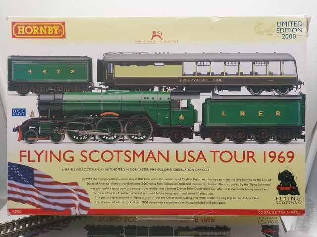 hornby flying scotsman train pack