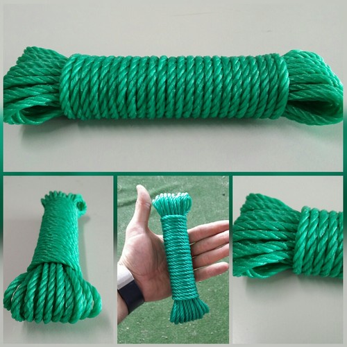 Rope 4mm X 10mts Polyethylene Plastic Cable Clothes Airers Tents