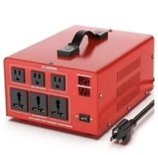 6000 Watt Voltage Converter Transformer Heavy Duty Step Up/Down Power Converter