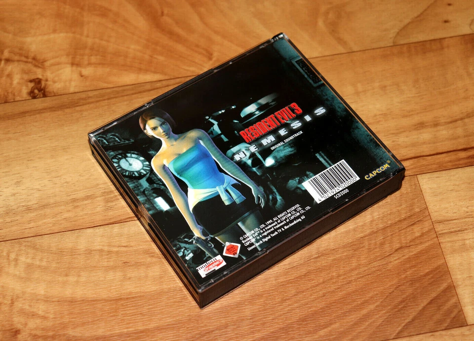Resident Evil 3 Nemesis Extremely Rare Original Soundtrack PS1 Capcom - Image 4 of 4