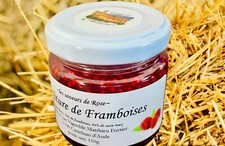 Confiture de Framboises Bio Délice Authentique Fabriqué en France made in france