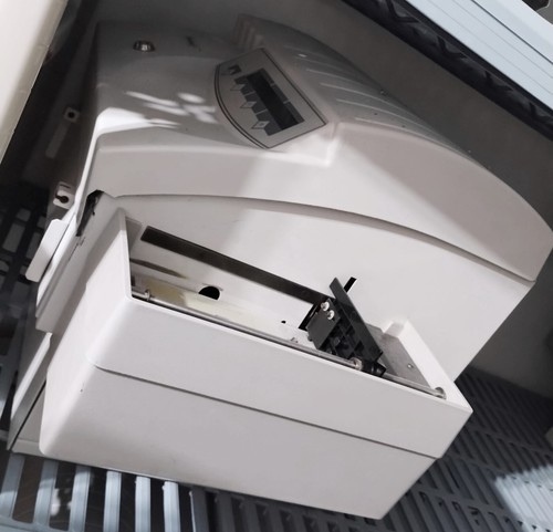 QTY TWO –2X– DATACARD 295 DESKTOP EMBOSSER IDENTIFICATION ID CREDIT CARD PRINTER - Picture 6 of 14