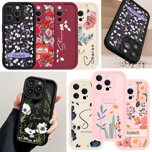 Sweet Personalised Case For iPhone 16 15 Pro Max 14 13 12 11 XS Shockproof Cover