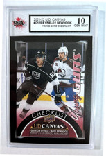 2021-22 UD Canvas #C120 Quinton Byfield Alex Newhook YG CL | KSA GEM MINT 10