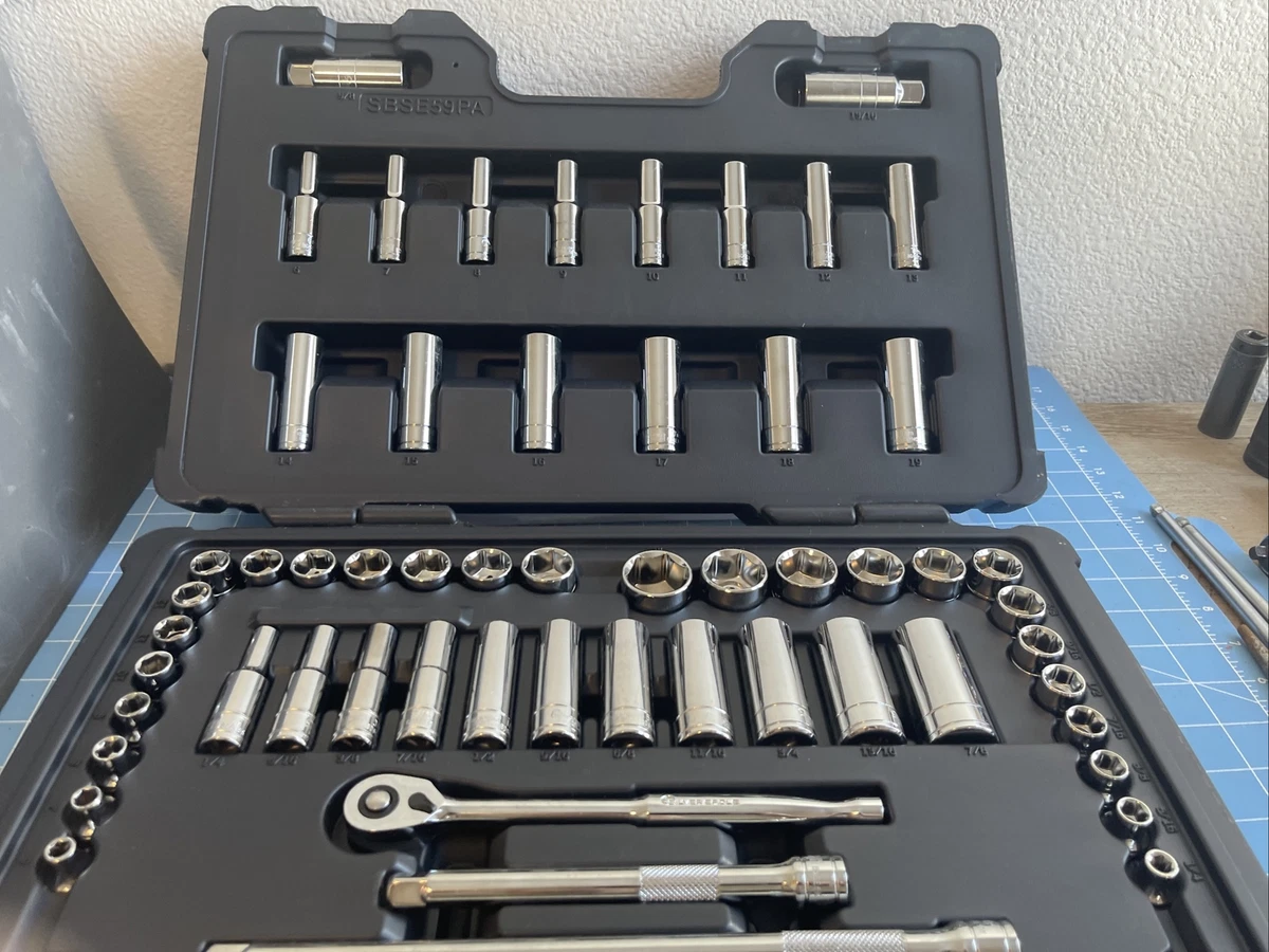 Matco Silver Eagle SBSE59P Socket Set with Ratchet Extensions