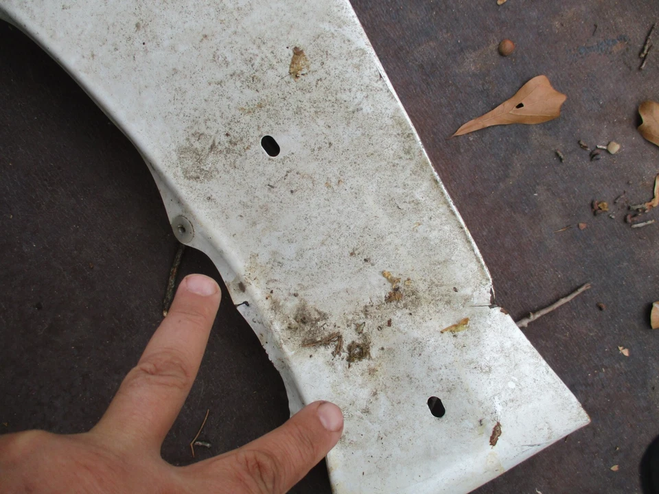 2011 2012 2013 2014 2015 2016 2017 Infiniti QX56 QX80 GUARDABARROS DELANTERO IZQUIERDO OEM Foto 3 de 4