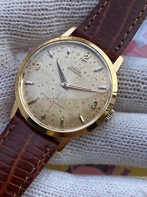 Omega Automatic Watch Cal.491 Solid Gold 18K 750 Mens 34.5mm Omega Automatic Watch Cal.491 Solid Gold 18K 750 Mens 34.5mm