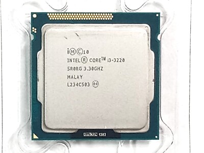 INTEL CORE I3-3220 3.3GHZ 2 3MB 5GT/s SOCKET LGA1155 SR0RG CPU PROCESSOR