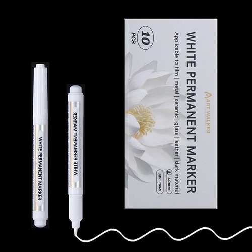 Stylos de marqueur blanc 1,0 mm étanch-mx - Picture 3 of 5