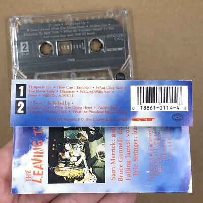 THE LEAVING TRAINS Cassette Tape 80s Punk Hardcore FALLING