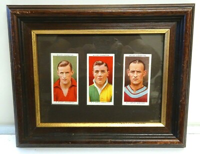 football cigarette cards 1930s W.D.&H.O.WILLS Association Football CIGARETTE CARDS 1930s (1,44,&42)  Vintage