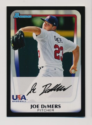 JOE DEMERS   2011 Bowman Draft Prospects #BDPP97 USA Baseball Team
