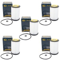 ÖLfilter Filter 5 X SH4088L FüR Audi A3 A4 A6 Seat Skoda Yeti VW Golf T6 Tiguan