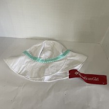 American Girl Sunshine Beach Hat for Girls white Size Small - Medium
