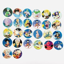 1990 Vintage Dragon Ball Z MENKO Card Lot 26 types Bulma Majin Buu Goku Damaged