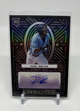 2022 Chronicles Obsidian Vidal Brujan RC Auto Electric Etch Purple /99 #OA-VB