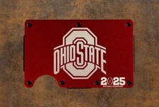2024-2025 National Champions OSU Ohio State Buckeyes Slim RFID Blocking Wallet