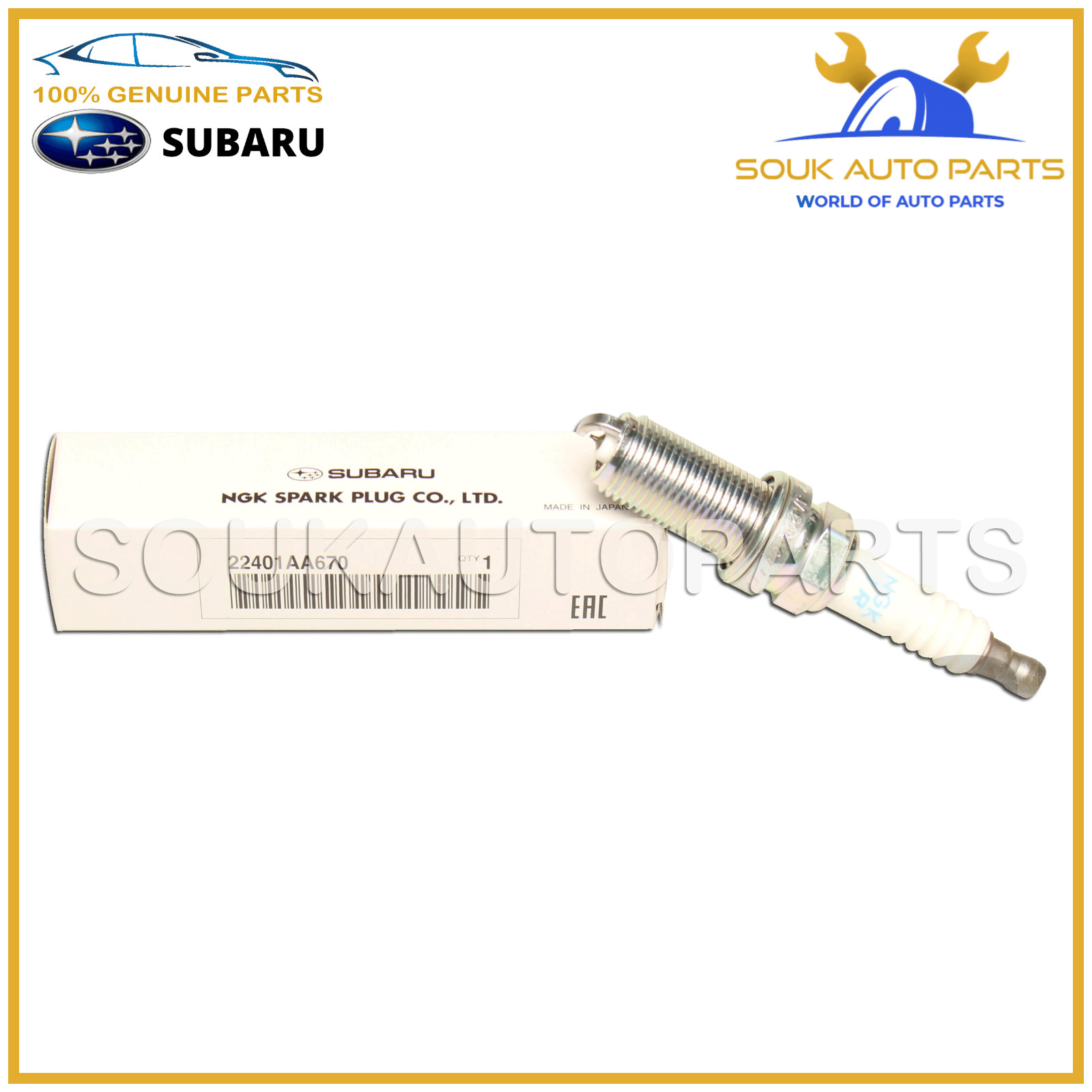 22401-AA670 Genuine Subaru PLUG-SPARK 22401AA670 OEM FORESTER IMPREZA