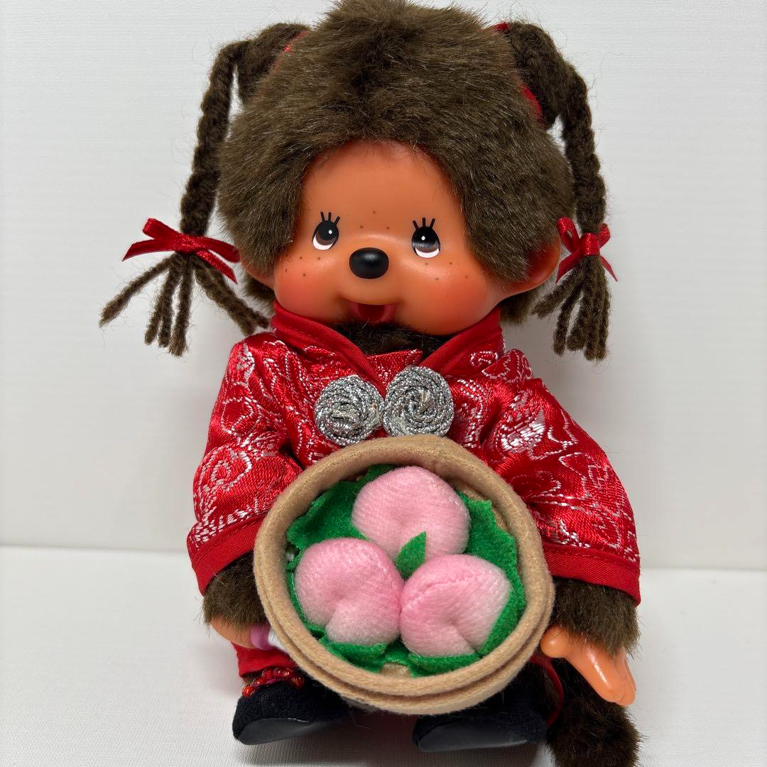 2002年発売 飲茶 モンチッチ 女の子 monchhichi 815 2002年発売 飲茶 モンチッチ 女の子 monchhichi 815 2002年発売