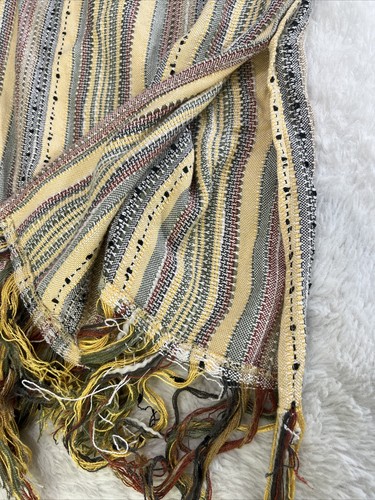 Alterd State szS Multi Color Open Front Cardigan Fringe Trim Side Slits lightwei - Picture 5 of 10