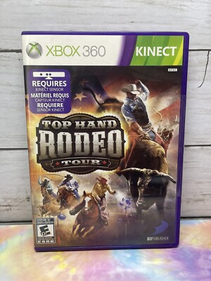 Microsoft Xbox 360 Kinect Top Hand Rodeo Tour. Sealed No Plastic