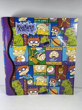 Vintage Nickelodeon Rugrats Notebook Binder 1997
