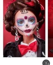 Barbie 2022 Dia De Muertos Benito Santos Barbie Doll HBY01 9993 sealed 📦 