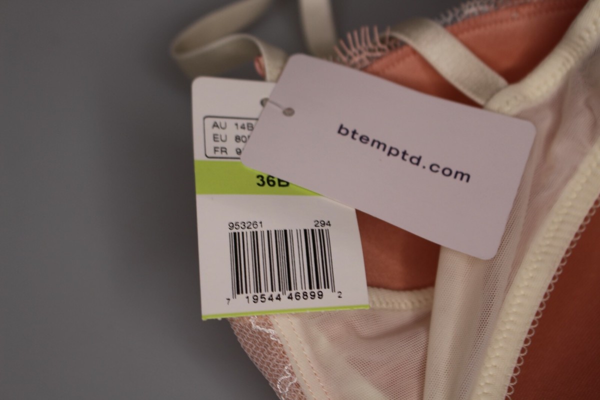 カップ b.tempt'd 36B 953261 Beigish Pink Underwire Bra | eBay