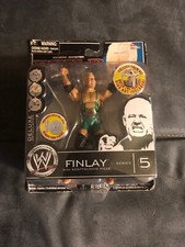 Jakks WWE Deluxe Build N' Brawl Finlay Figure Series 5 WCW Fit Finley New/wear