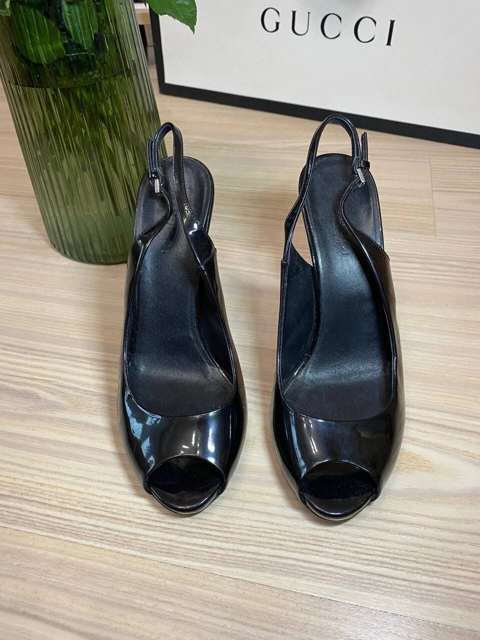 Sandales à talons ouverts Gucci chaussures 36 US 6