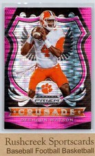 2020 Prizm Draft Picks #40 Deshaun Watkins Crusade Pink Pulsar Prizm