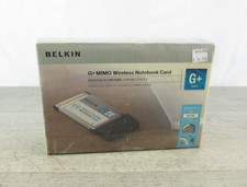 BELKIN Wireless G WiFi Desktop Network PCI Card NEW in BOX SEALED