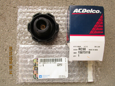 GM 15075118 ACDELCO RC-98 RADIATOR ENGINE COOLANT TANK FLUID CAP